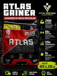 PROTEINA ATLAS GAINER 15LB
